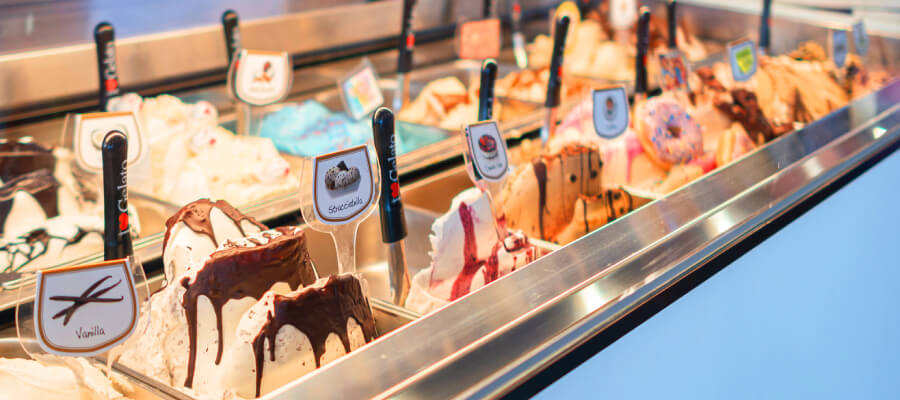 gelato flavors