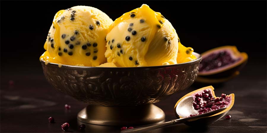 passionfruit gelato