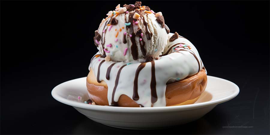 Donut gelato