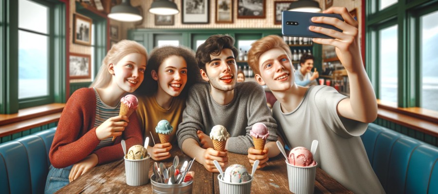 gelato day social media