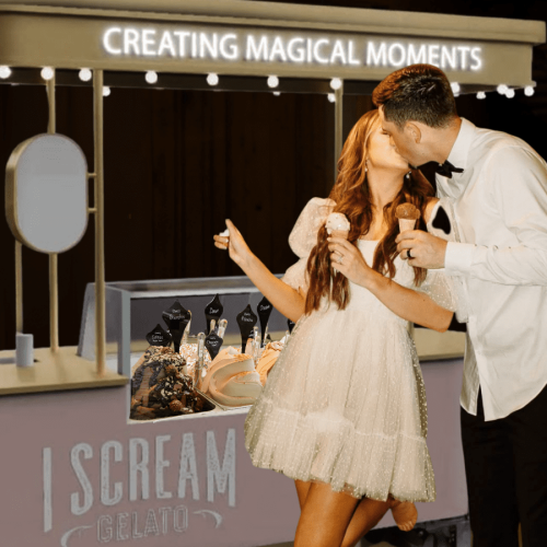 I Scream Gelato Event Gelato Cart