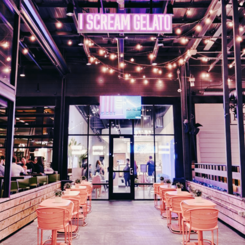 Plano texas front entranc granite park boardwalk