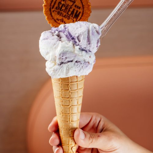lavendar_gelato_Cone_I_Scream_Gelato